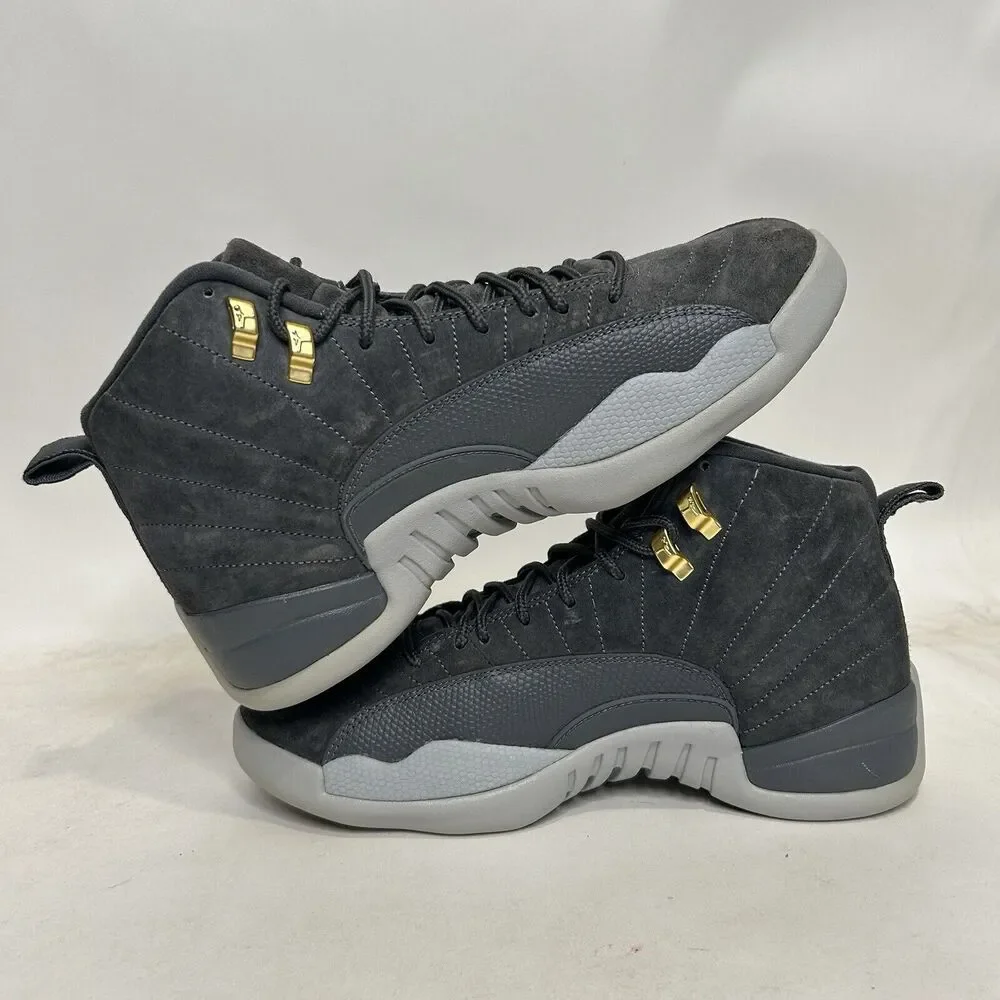 Nike Shoes Air Jordan 12 Retro “Dark Wolf Grey” 2024